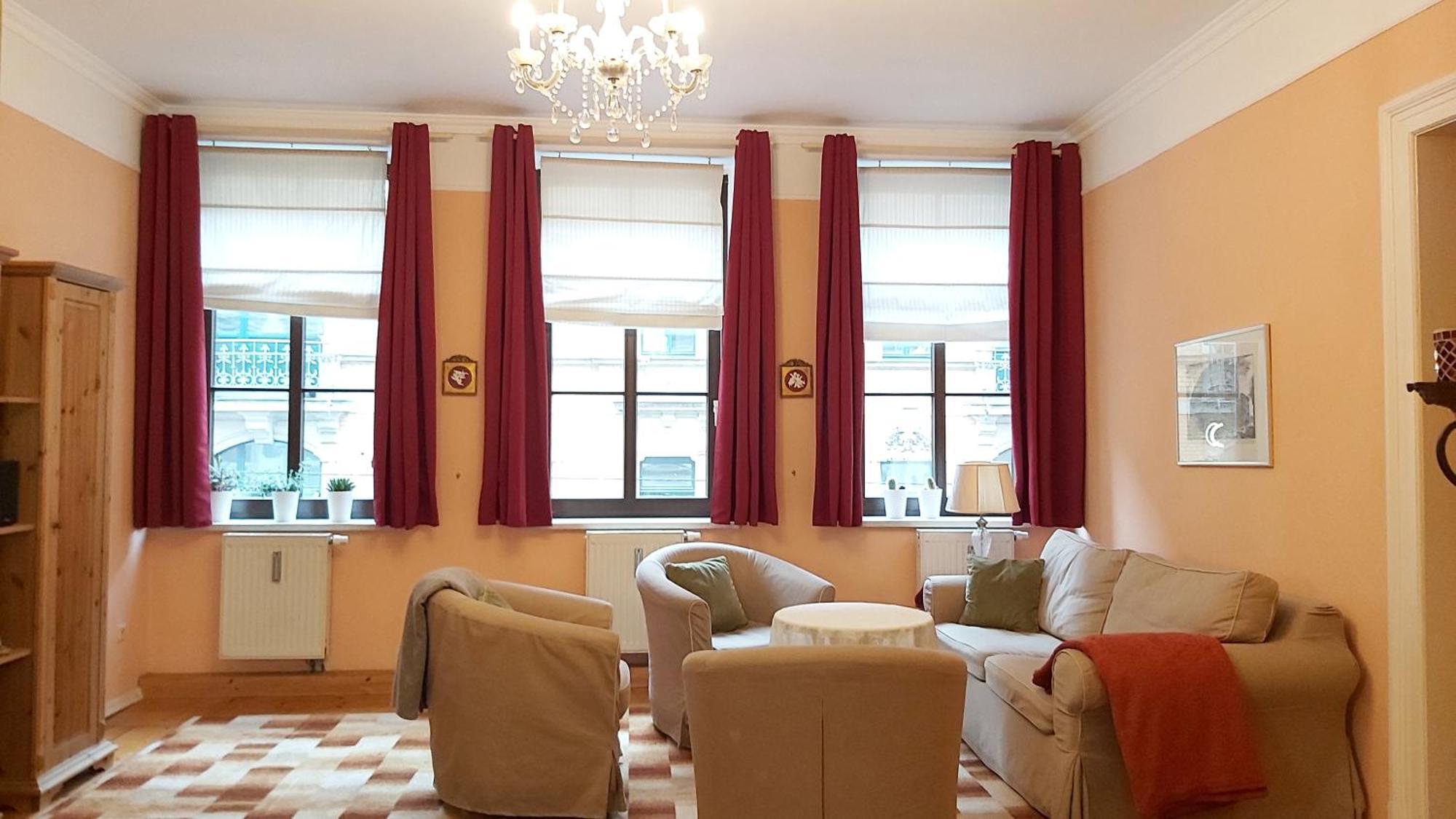 City-Ferienwohnungen-Dresden - Zentral Gelegen Im Haus Louisenstrasse 11 - Dresden-Neustadt Luaran gambar